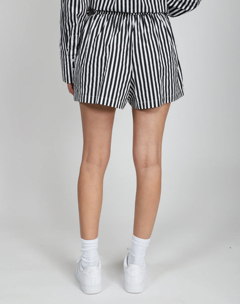 Shorts - Striped | True Black