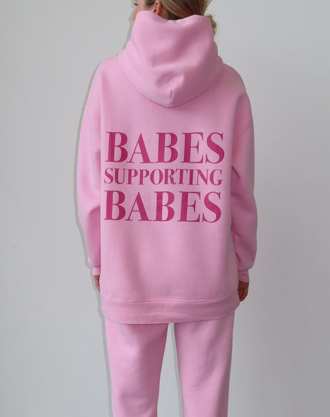 Big Sister Hoodie - "Babes Supporting Babes"