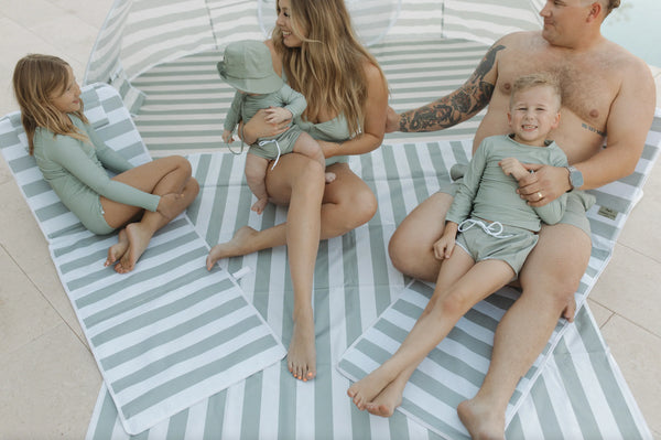 Fold Out Beach Lounger