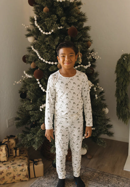 Holiday Bamboo Children's Pajama Set