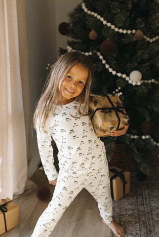 Holiday Bamboo Children's Pajama Set