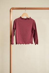 Funnel Neck Long Sleeve