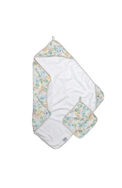 Muslin Hooded Towel Set