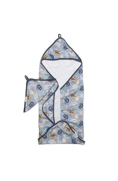 Muslin Hooded Towel Set