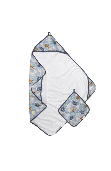 Muslin Hooded Towel Set