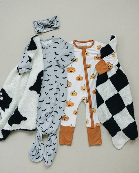 Halloween Bamboo Zipper Sleeper