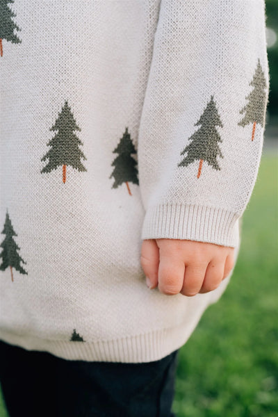 Pine Tree Knit Sweater [ARRIVING SOON]