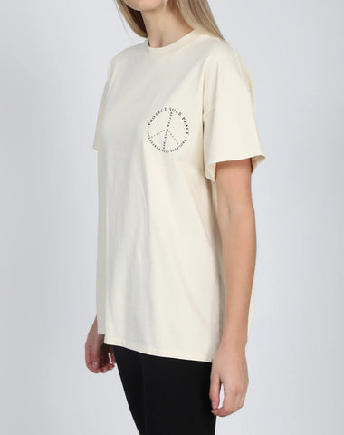 Oversized Boxy Tee - Protect Your Peace