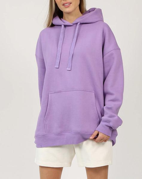 Big Sister Hoodie - "Babes Supporting Babes" | Violet