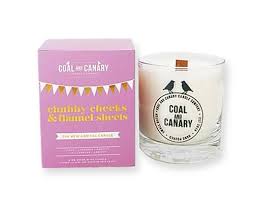 Coal & Canary Candle - Chubby Cheeks and Flannel Sheets
