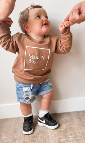 Crewneck Sweater - Mama's Boy