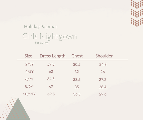 Holiday Pajamas - Nightgown