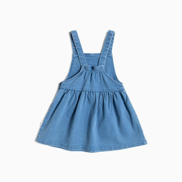 Eco-Denim Overall Dress