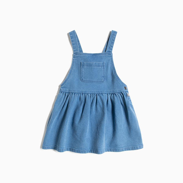 Eco-Denim Overall Dress