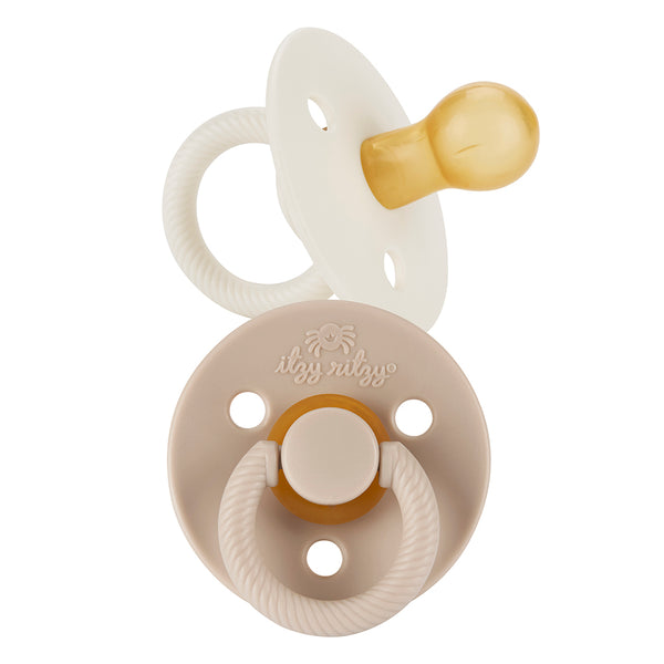 Itzy Soother - Pacifier 2 Pack (Natural Rubber)