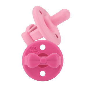 Sweetie Soother - Pacifier 2 Pack (Bows)