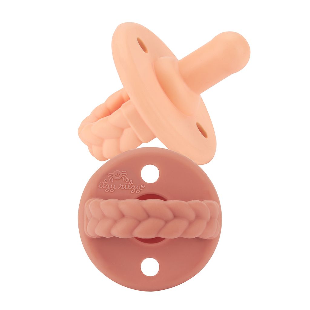 Sweetie Soother - Pacifier 2 Pack (Braids)