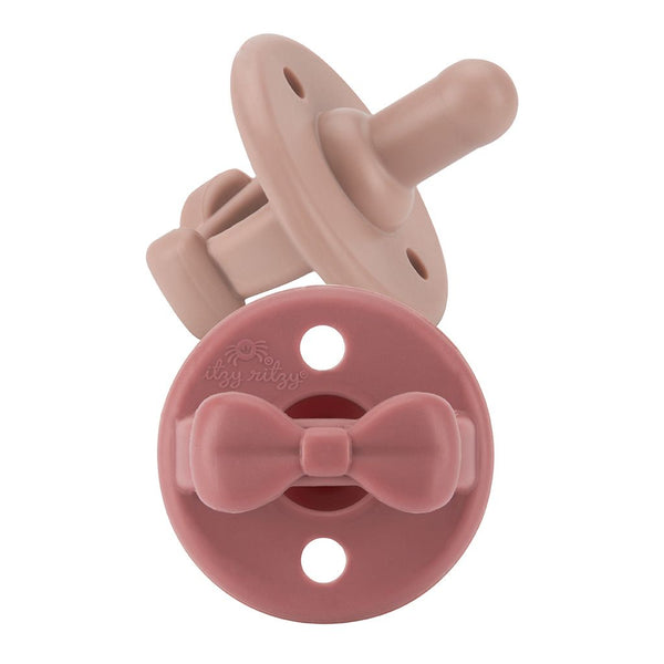 Sweetie Soother - Pacifier 2 Pack (Bows)