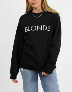 Classic Crew - "Blonde" | Black