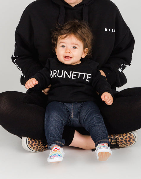 Brunette the Label - Brunette Crewneck Little Babes Sweatshirt