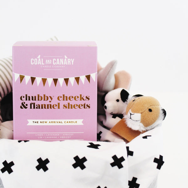 Candle - Chubby Cheeks + Flannel Sheets: The New Arrival Candle