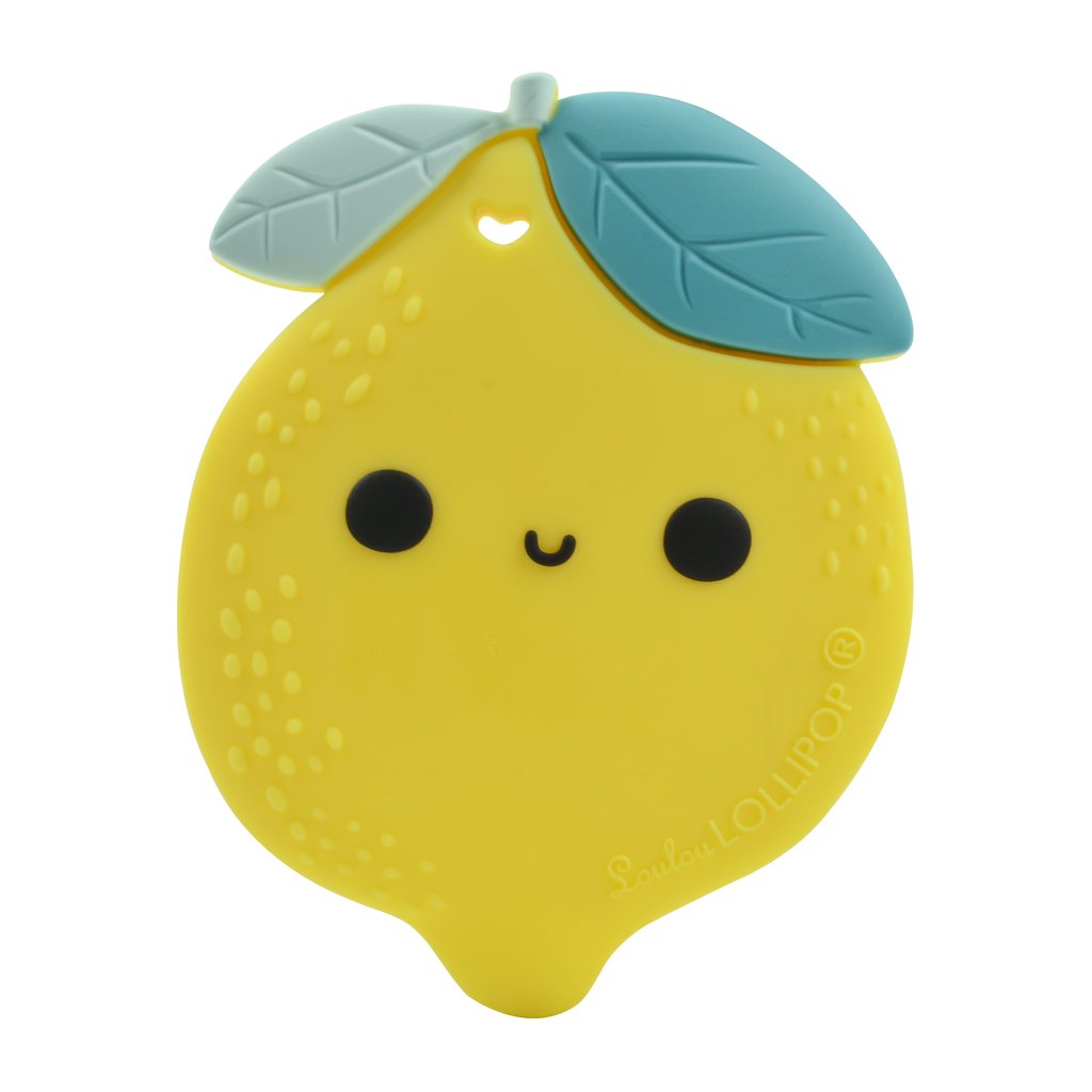 Loulou Lollipop - Silicone Teether - Lemon